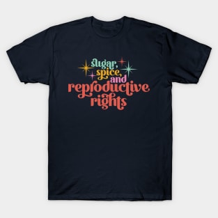 Sugar, Spice, and Reproductive Rights T-Shirt